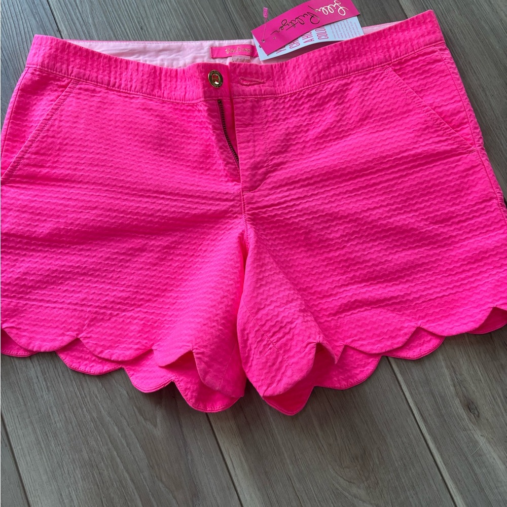 Lilly Pulitzer Aura Pink Buttercup Shorts